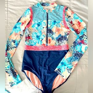 Athleta Girl Rashguard Swim XXL 16